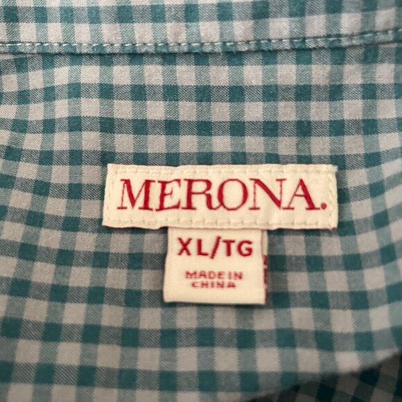 Merona Long Sleeve Button Down Size XL - Picture 3 of 6